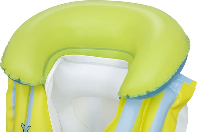 GIUBBINO DA NUOTO SALVAGENTE GONFIABILE STITCH PER BAMBINI 3-6ANNI FIBBIE REGOLABILI 9104R - 5