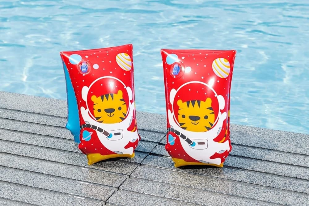BRACCIOLI GONFIABILI DA NUOTO ASTRO TIGER PER BAMBINI ETÀ 5-12 ANNI 30 X 15 CM 32102Y - 10