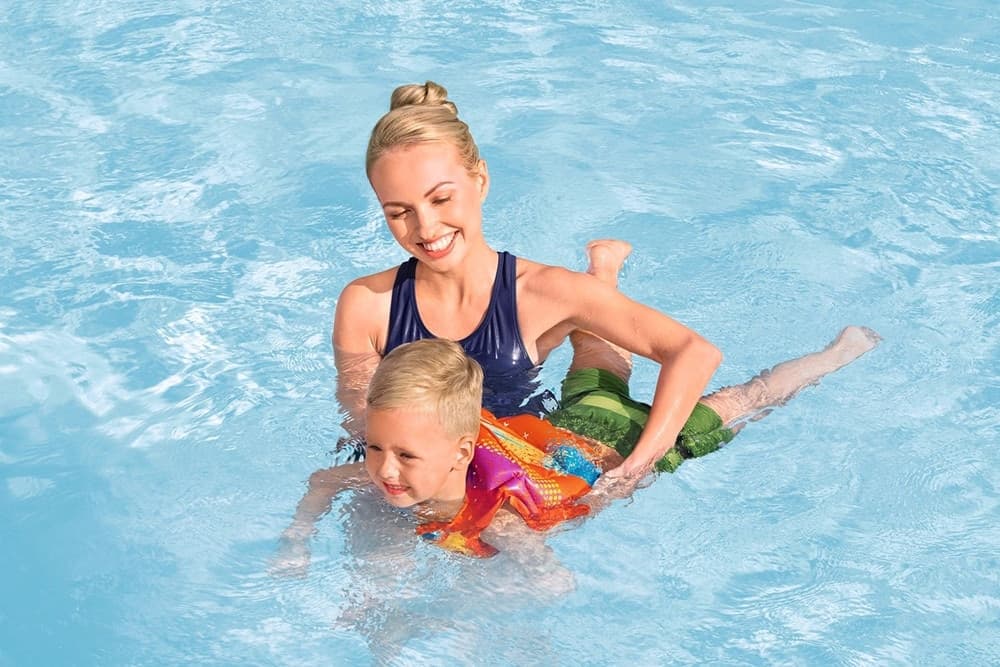 GIUBBINO SALVAGENTE GONFIABILE GIUBBETTO COLORIFY TOUGHLITE 41X30CM BAMBINI 3-6 ANNI 32272 - 4