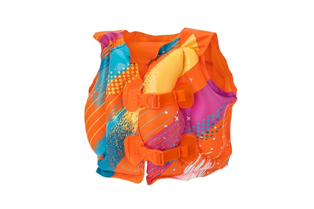 GIUBBINO SALVAGENTE GONFIABILE GIUBBETTO COLORIFY TOUGHLITE 41X30CM BAMBINI 3-6 ANNI 32272 - 8