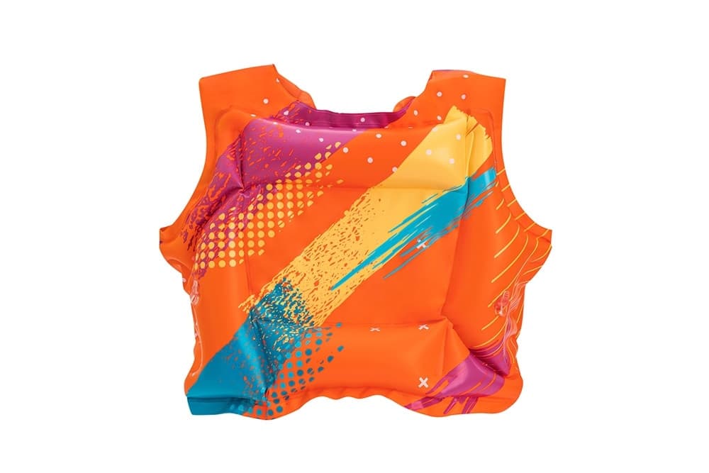 GIUBBINO SALVAGENTE GONFIABILE GIUBBETTO COLORIFY TOUGHLITE 41X30CM BAMBINI 3-6 ANNI 32272 - 9