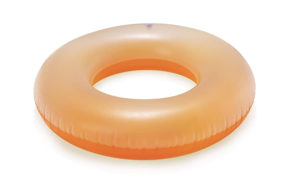 SALVAGENTE CIAMBELLA GONFIABILE PER BAMBINI TRASPARENTE NEON SATINATO Ø 91 CM 36025 - 13