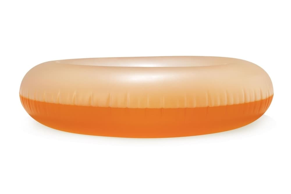 SALVAGENTE CIAMBELLA GONFIABILE PER BAMBINI TRASPARENTE NEON SATINATO Ø 91 CM 36025 - 14