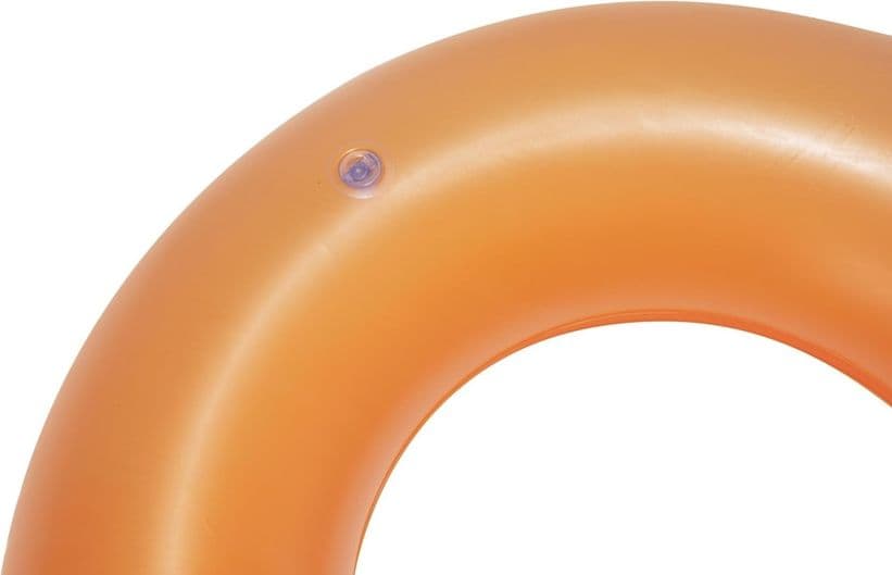 SALVAGENTE CIAMBELLA GONFIABILE PER BAMBINI TRASPARENTE NEON SATINATO Ø 91 CM 36025 - 15