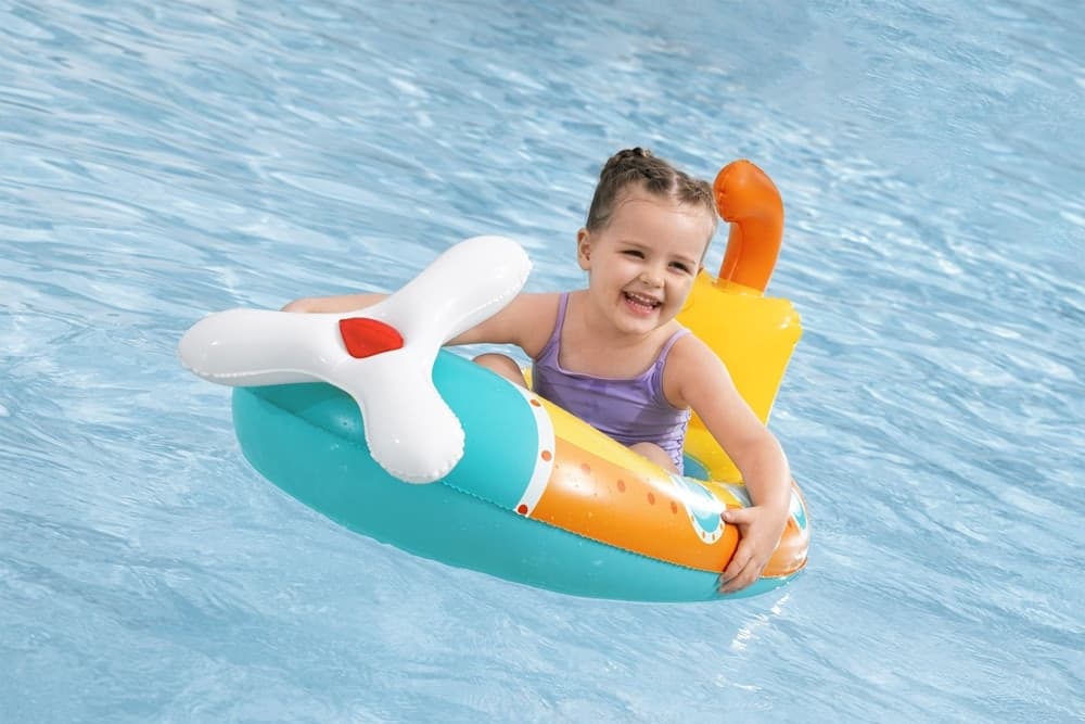 CANOTTO BARCA GONFIABILE PER BAMBINI AMICO ACQUATICO ASSORTITO PISCINA MARE 34213 - 3