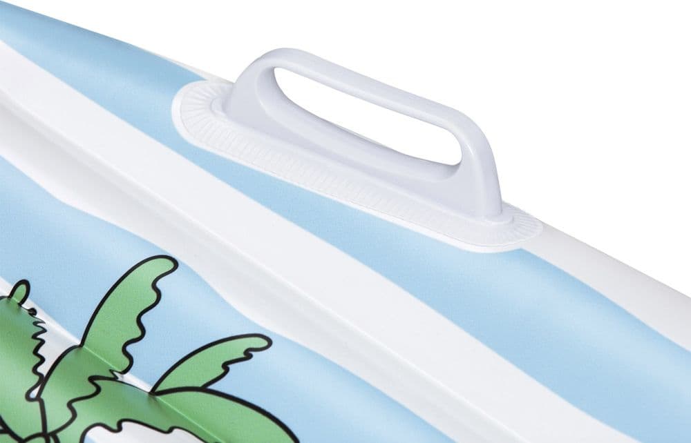 MATERASSINO TAVOLETTA DA SURF GONFIABILE DA NUOTO PER BAMBINI STITCH 112X40X10CM 9104V - 9
