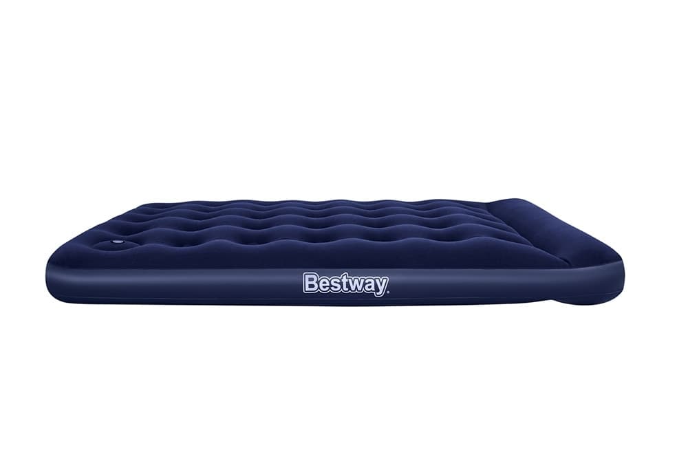 MATERASSO GONFIABILE MATRIMONIALE FLOCCATA CON POMPA A PEDALE INTEGRATA 203X152X28CM 67226 - 10