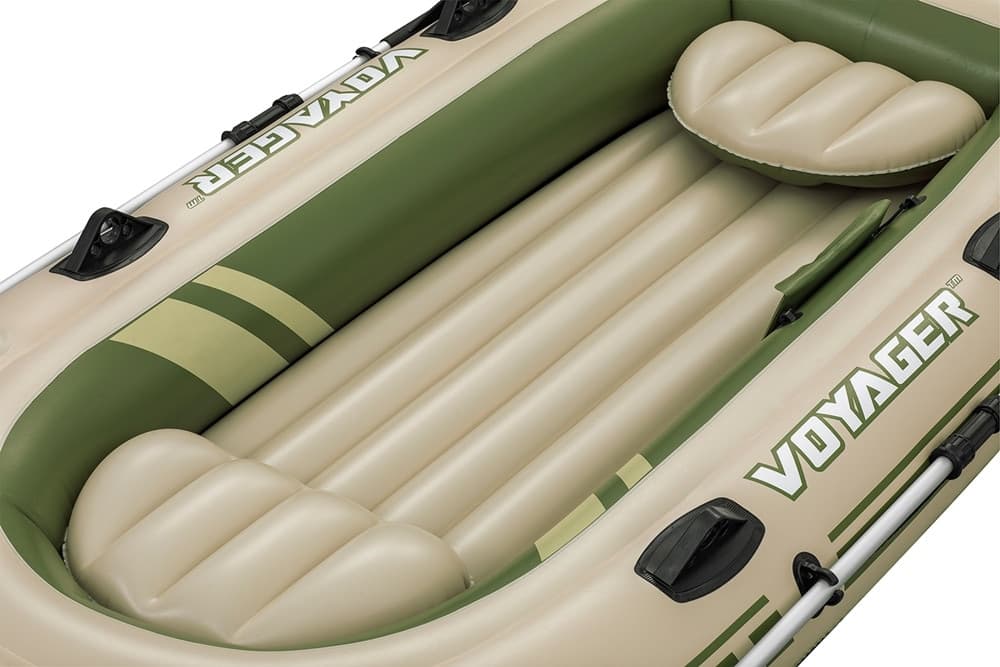 SET GOMMONE GONFIABILE HYDRO-FORCE VOYAGER X3 CON POMPA REMI BORSA 294X137X39CM 65164 - 9