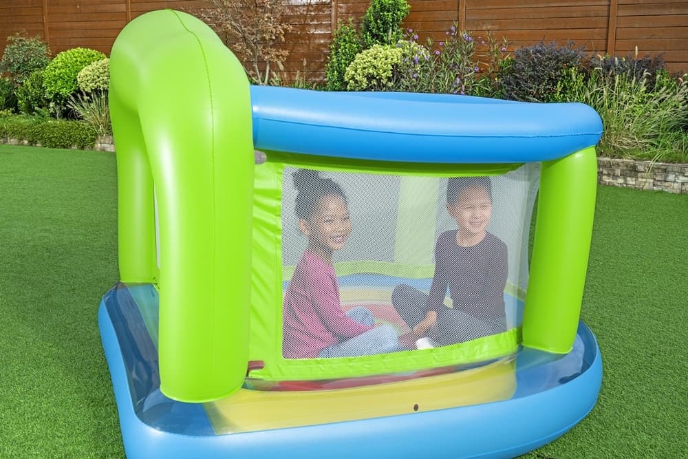 CASTELLO GONFIABILE GIOCO SALTELLANTE PER BAMBINI 170X158X127 CM PER CASA GIARDINO 52822 - 4