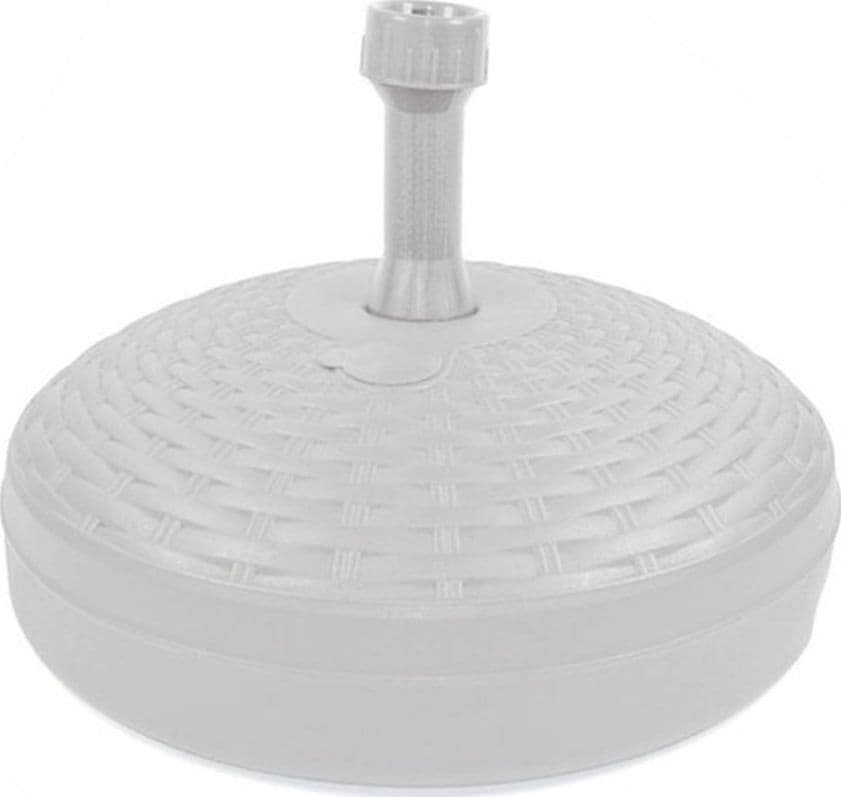 BASE PER OMBRELLONE EFFETTO MIDOLLINO Ø45XH30.5CM CAPACITÀ 17LT PER PALI DA Ø33 A Ø48MM - 6