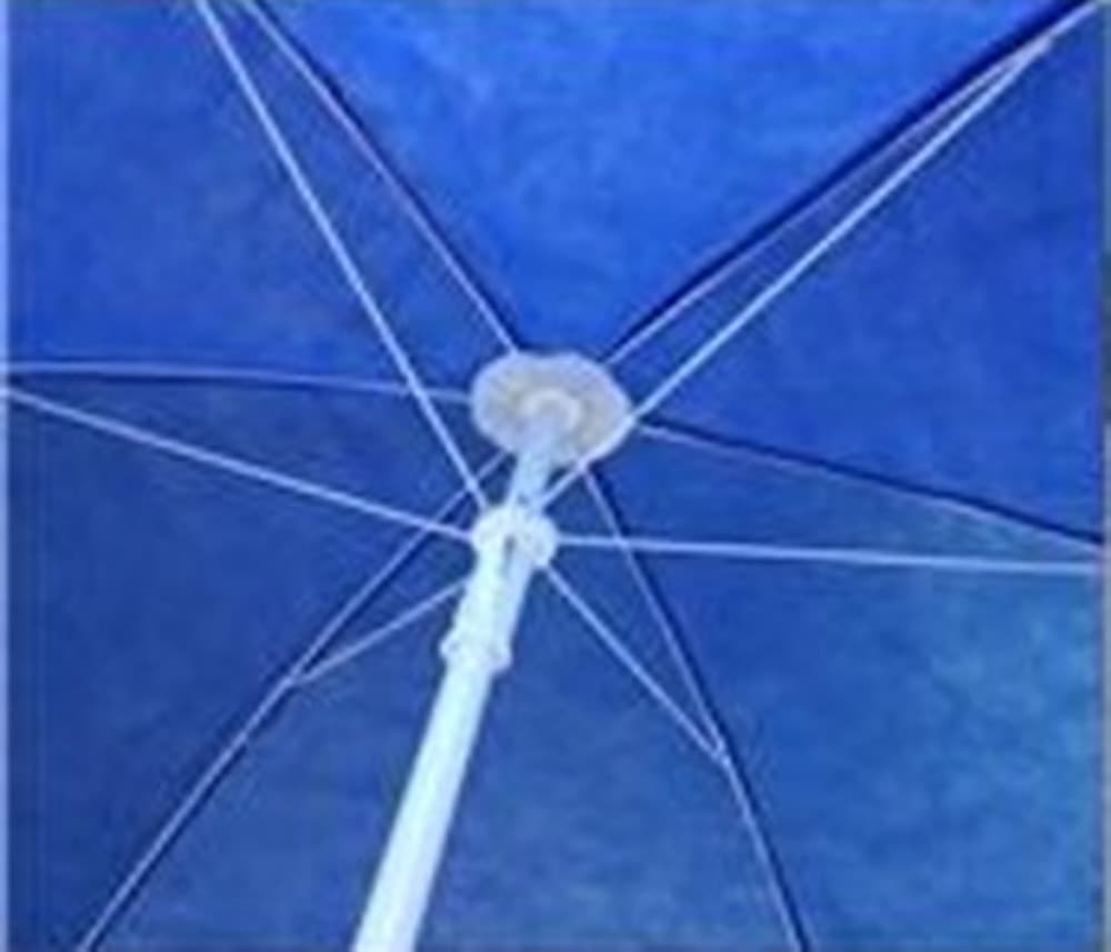 OMBRELLONE MARE SPIAGGIA SCOGLIO IN TNT Ø130X152CM CON 6 STECCHE DA 75CM 6 COLORI 629604A - 4