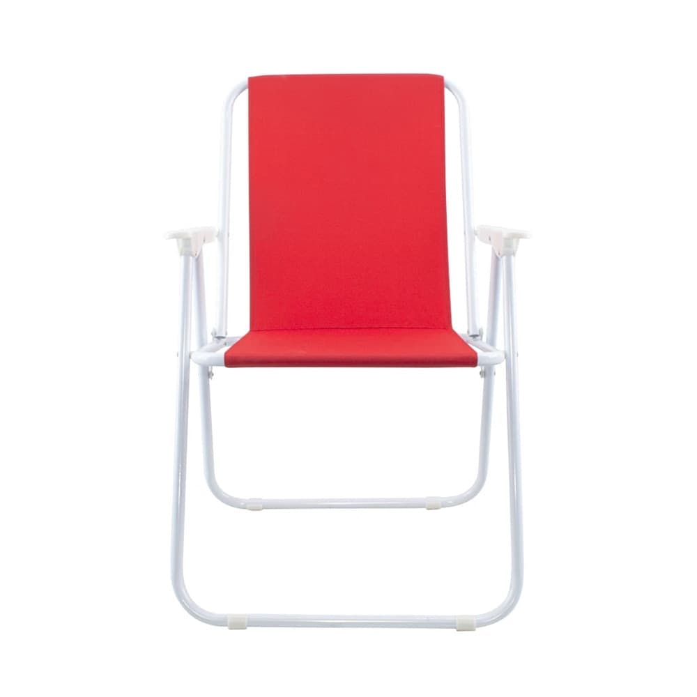 SEDIA RELAX SPIAGGINA MARE GIARDINO IN ACCIAIO PIEGHEVOLE CAMPEGGIO TINTA UNITA 285004 - 11