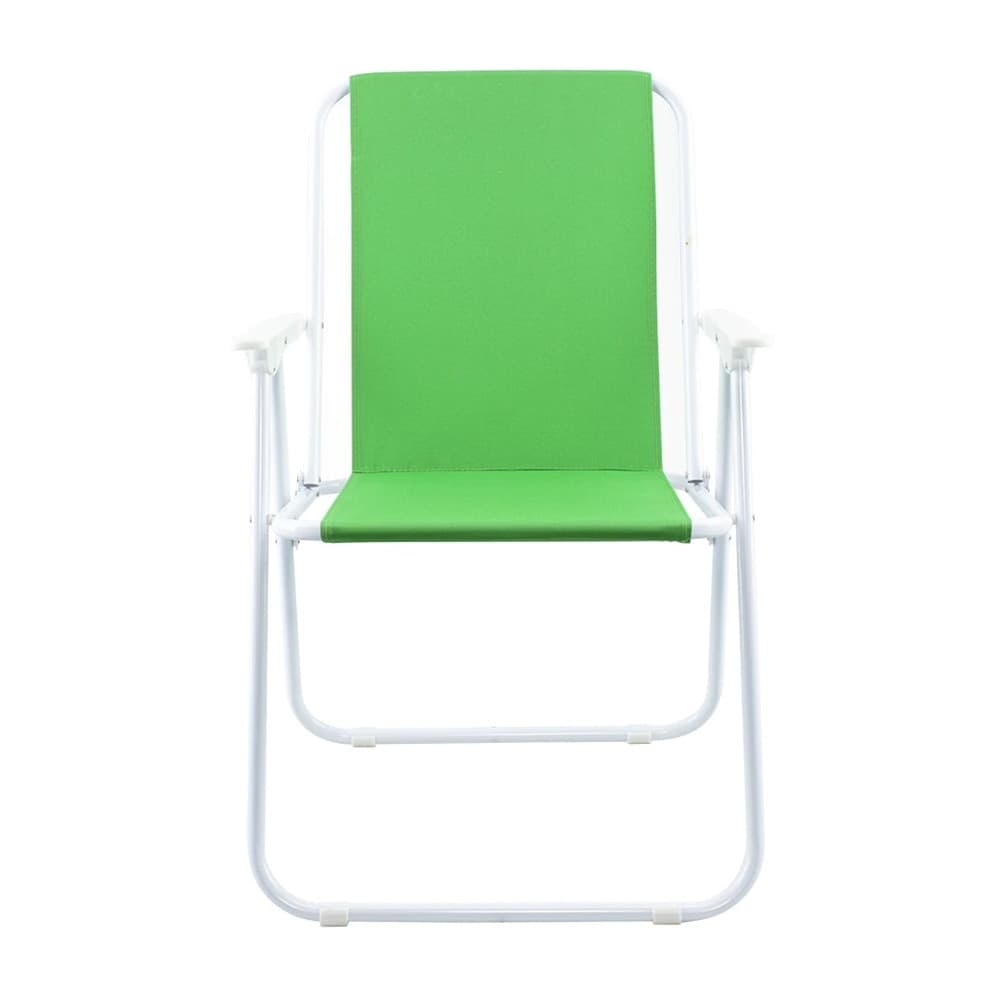 SEDIA RELAX SPIAGGINA MARE GIARDINO IN ACCIAIO PIEGHEVOLE CAMPEGGIO TINTA UNITA 285004 - 7