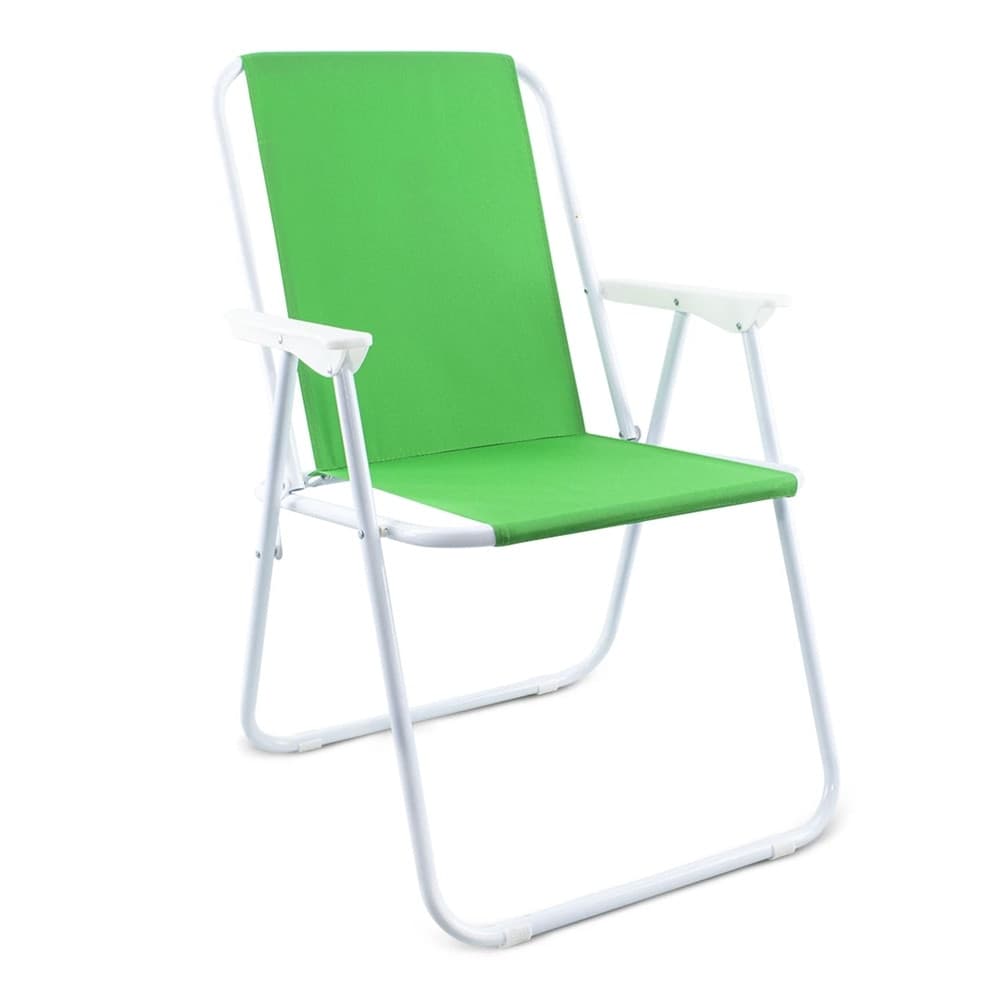 SEDIA RELAX SPIAGGINA MARE GIARDINO IN ACCIAIO PIEGHEVOLE CAMPEGGIO TINTA UNITA 285004 - 8