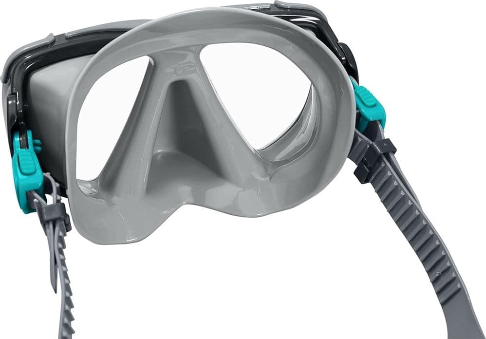 SET DA SNORKELING MASCHERA CON BOCCAGLIO PER ADULTI RAGAZZI DOMINATOR 14+ ANNI 24029 - 20