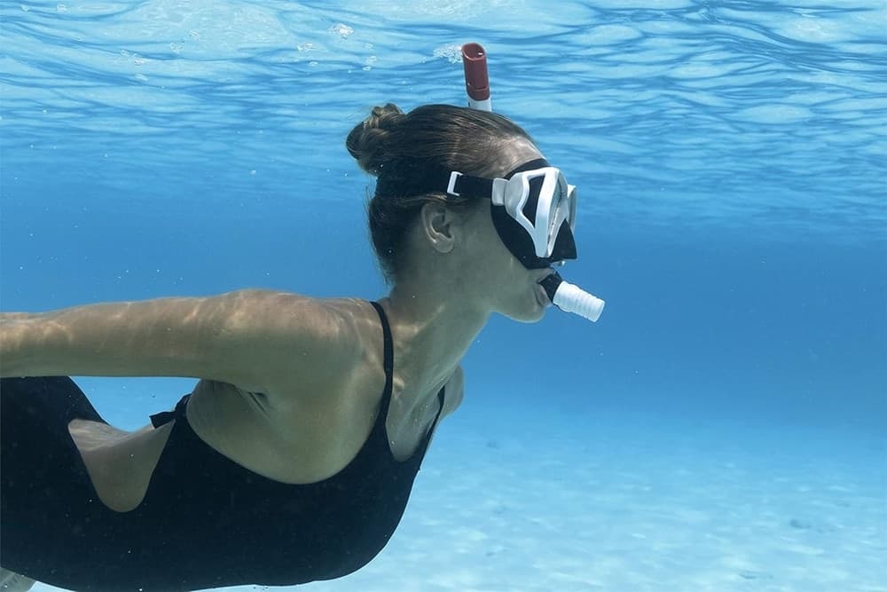 SET MASCHERA BOCCAGLIO DA SNORKELING DOMINATOR PRO 24069 PER RAGAZZI ADULTI 14+ ANNI - 14