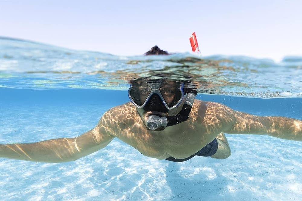 SET MASCHERA BOCCAGLIO DA SNORKELING DOMINATOR PRO 24069 PER RAGAZZI ADULTI 14+ ANNI - 17
