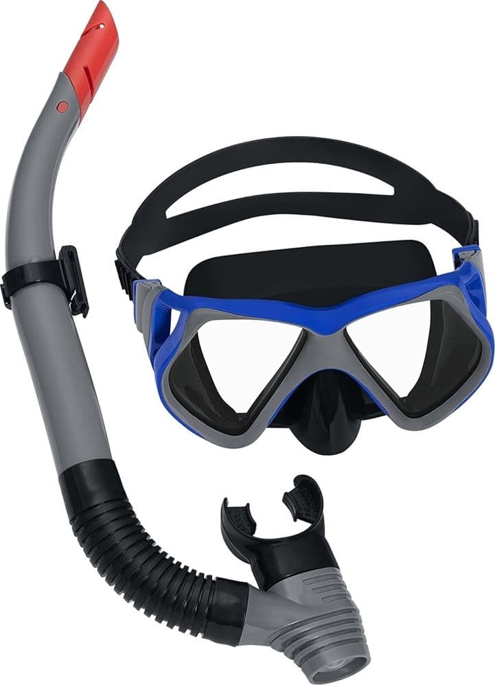 SET MASCHERA BOCCAGLIO DA SNORKELING DOMINATOR PRO 24069 PER RAGAZZI ADULTI 14+ ANNI - 10