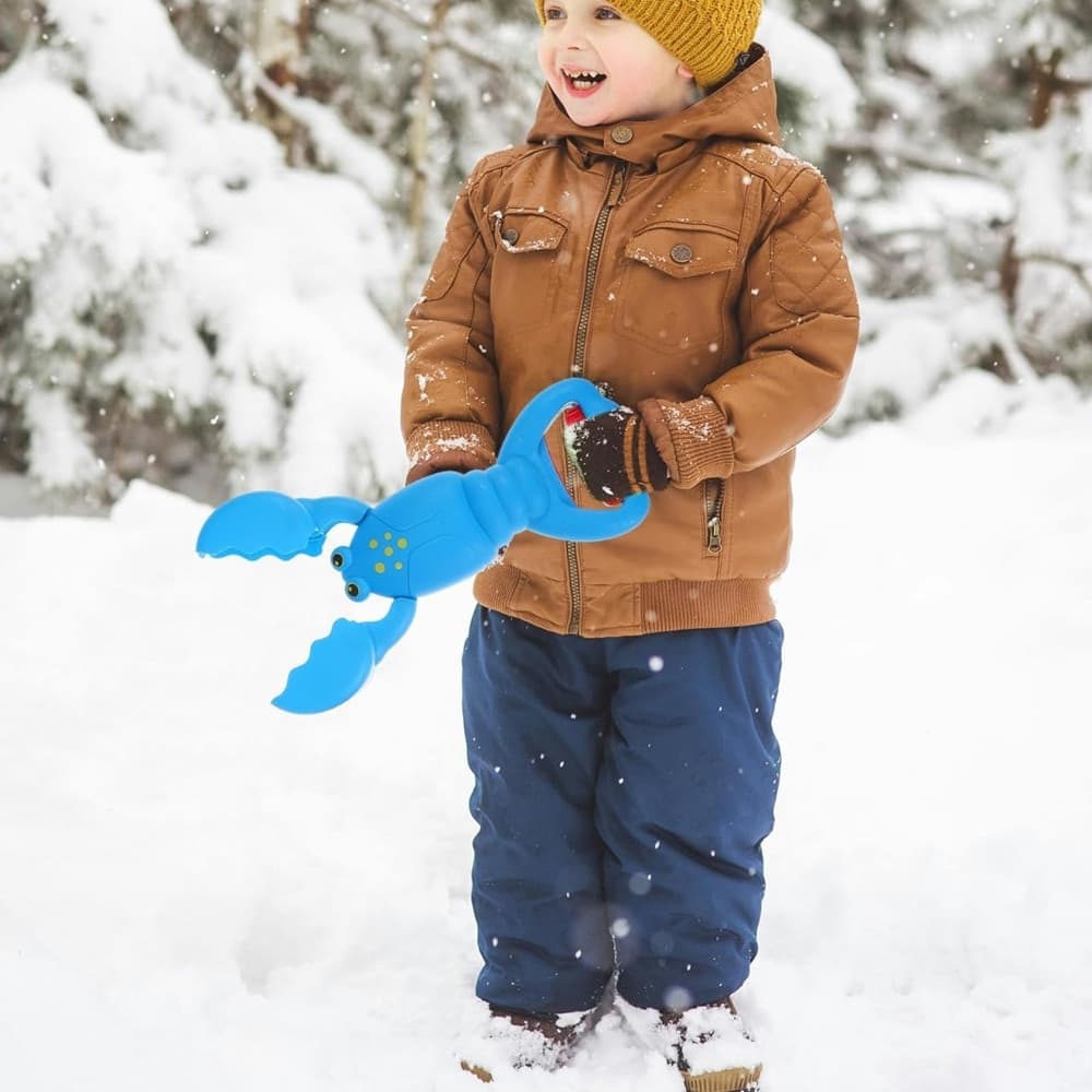 PINZA GIOCATTOLO PALETTA SPIAGGIA PER BAMBINI PER SABBIA NEVE A FORMA DI ARAGOSTA 620922A - 4
