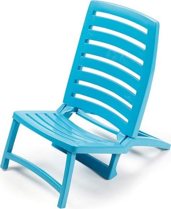 SPIAGGINA SEDIA SDRAIO SPIAGGIA DESIGN BASSO PIEGHEVOLE COLORATA 42X58XH64 CM 862869 - 3