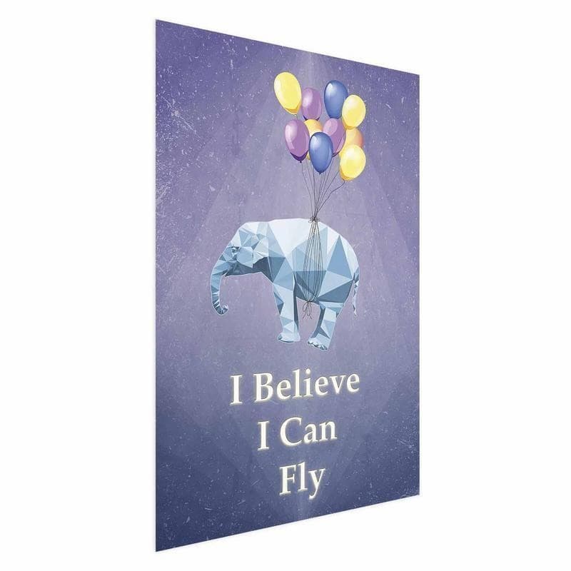 Poster - Flying Elephant - 15