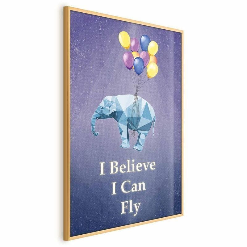 Poster - Flying Elephant - 3