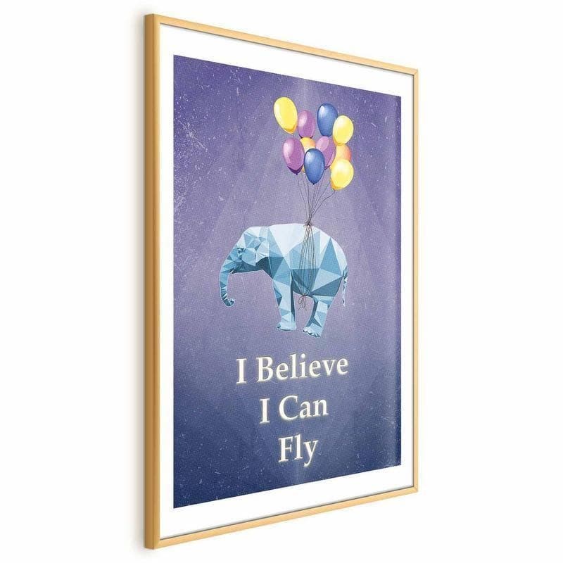 Poster - Flying Elephant - 4