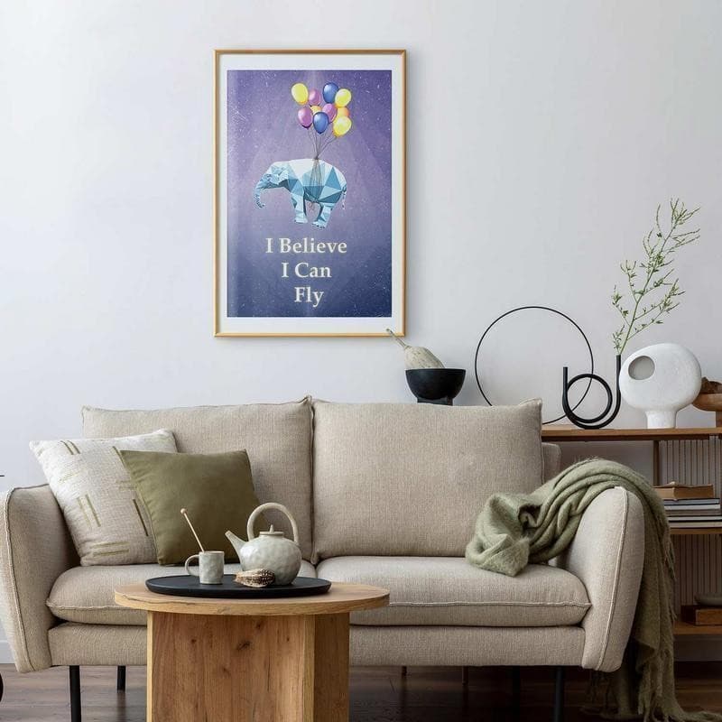 Poster - Flying Elephant - 10
