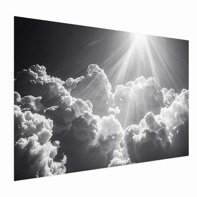 Poster - Hope in the Clouds: Inspiring Sun Rays – Awaken Emotions - 15