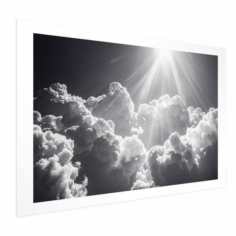 Poster - Hope in the Clouds: Inspiring Sun Rays – Awaken Emotions - 16