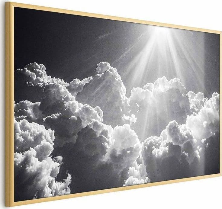 Poster - Hope in the Clouds: Inspiring Sun Rays – Awaken Emotions - 3
