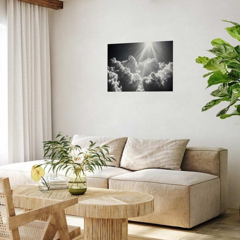 Poster - Hope in the Clouds: Inspiring Sun Rays – Awaken Emotions - 7