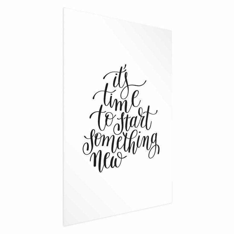 Poster - Its Time to Start Something New - 16
