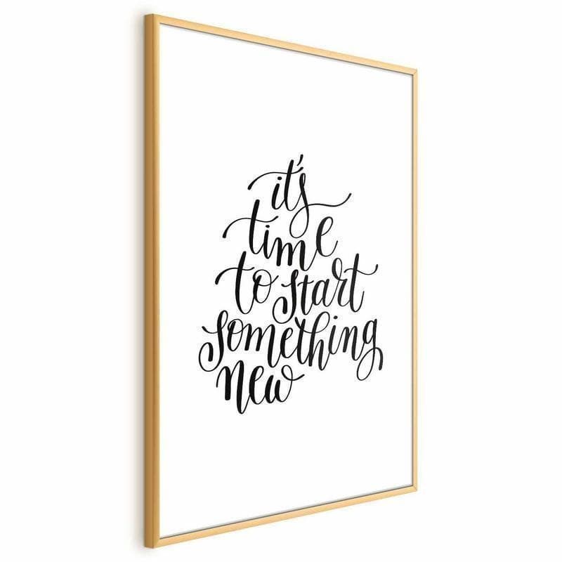 Poster - Its Time to Start Something New - 19
