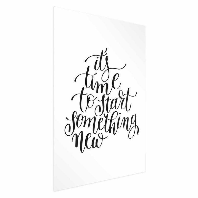 Poster - Its Time to Start Something New - 15