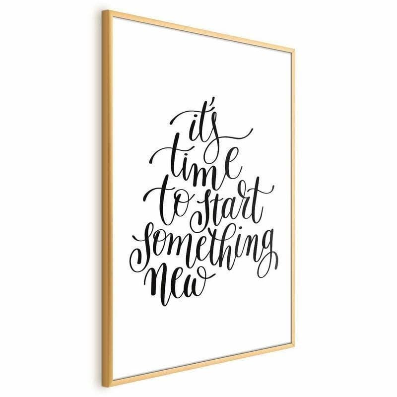 Poster - Its Time to Start Something New - 3