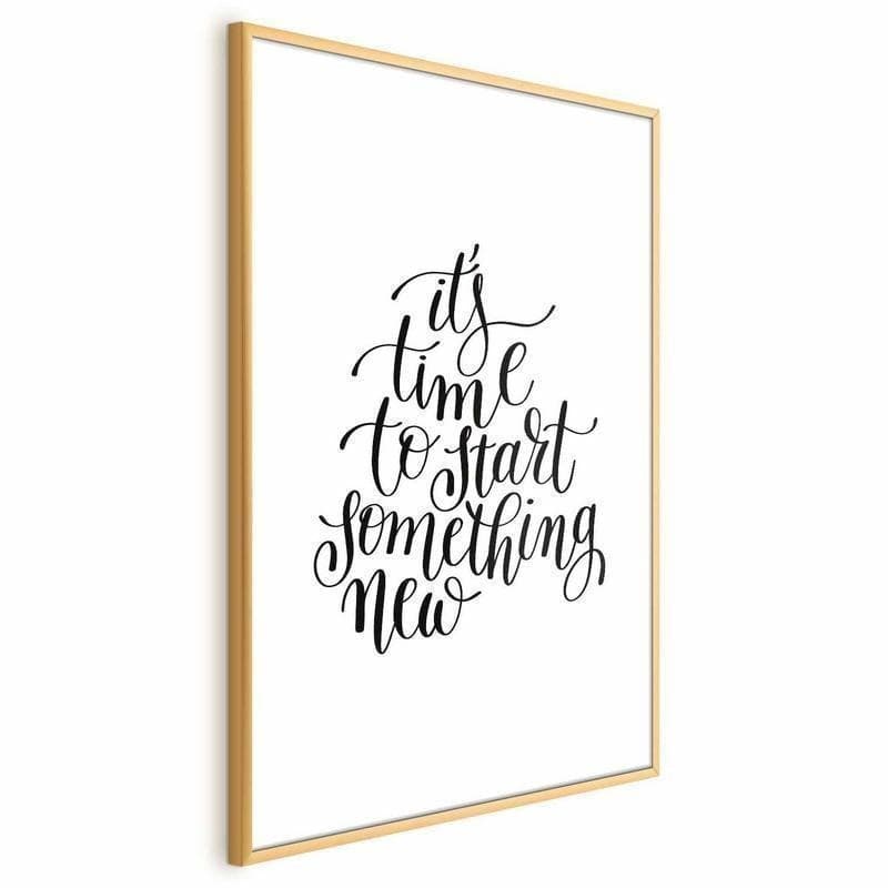 Poster - Its Time to Start Something New - 4