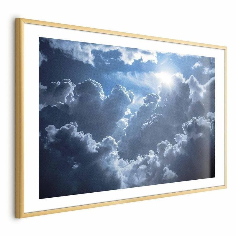 Poster - Lively Scene: The Sun Battling the Clouds - 19