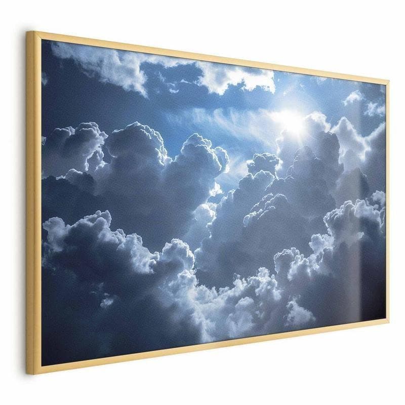 Poster - Lively Scene: The Sun Battling the Clouds - 18
