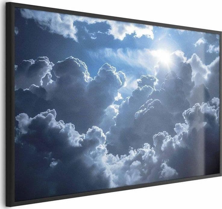 Poster - Lively Scene: The Sun Battling the Clouds - 2