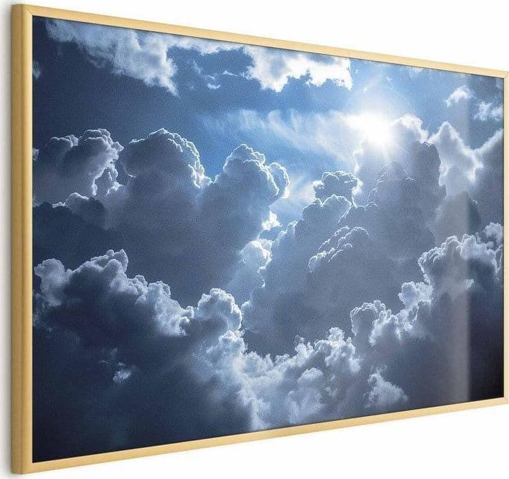 Poster - Lively Scene: The Sun Battling the Clouds - 3