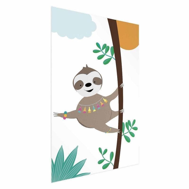 Poster - Cheerful Sloth - 15