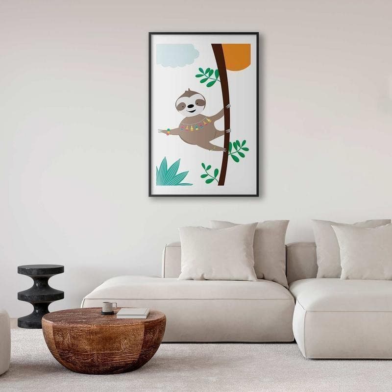Poster - Cheerful Sloth - 11