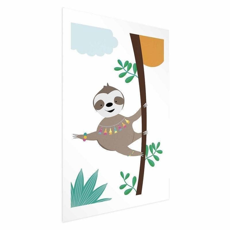 Poster - Cheerful Sloth - 6