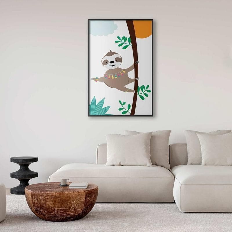 Poster - Cheerful Sloth - 8