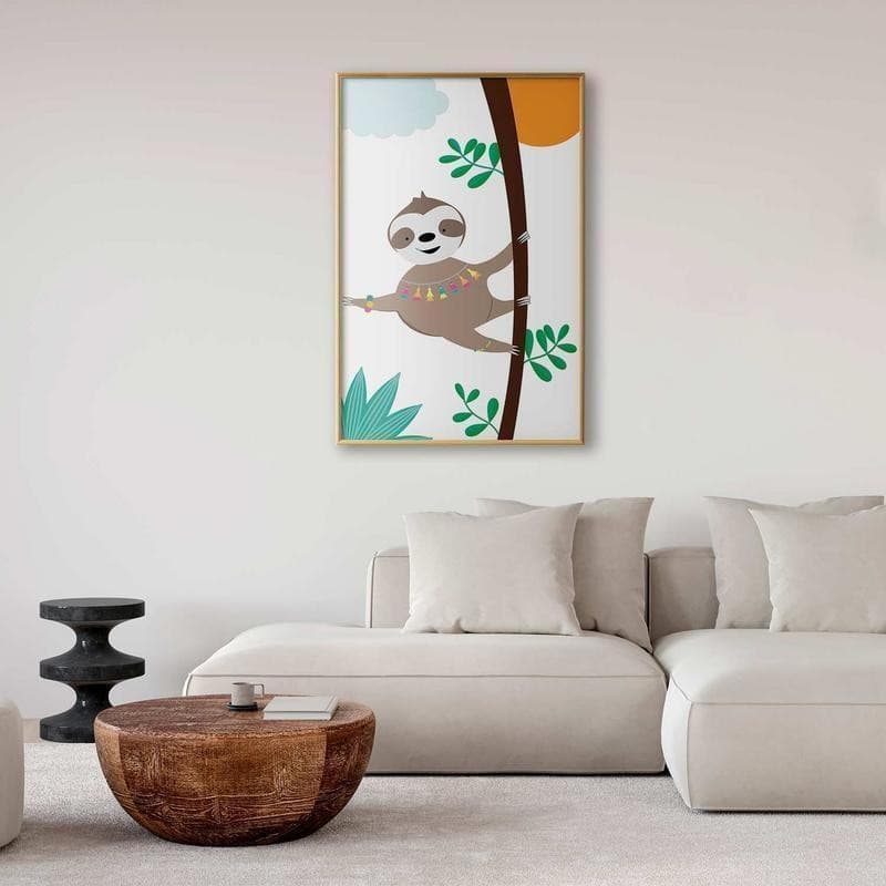 Poster - Cheerful Sloth - 9