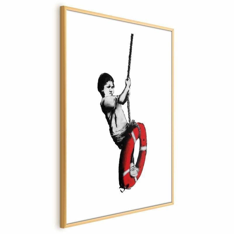 Poster - Banksy: Boy on a Rope - 19