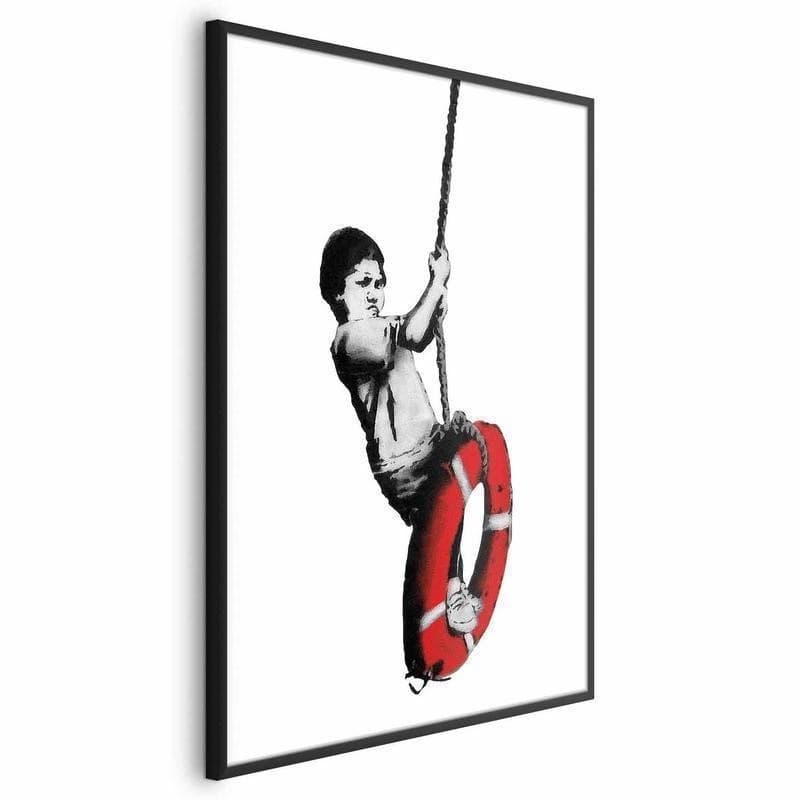 Poster - Banksy: Boy on a Rope - 2