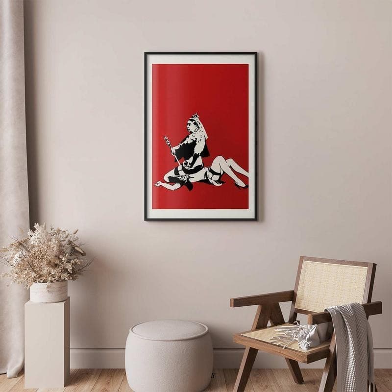 Poster - Banksy: Queen Victoria - 11