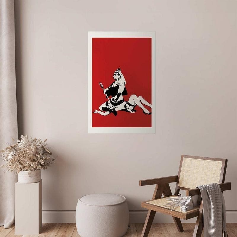 Poster - Banksy: Queen Victoria - 12